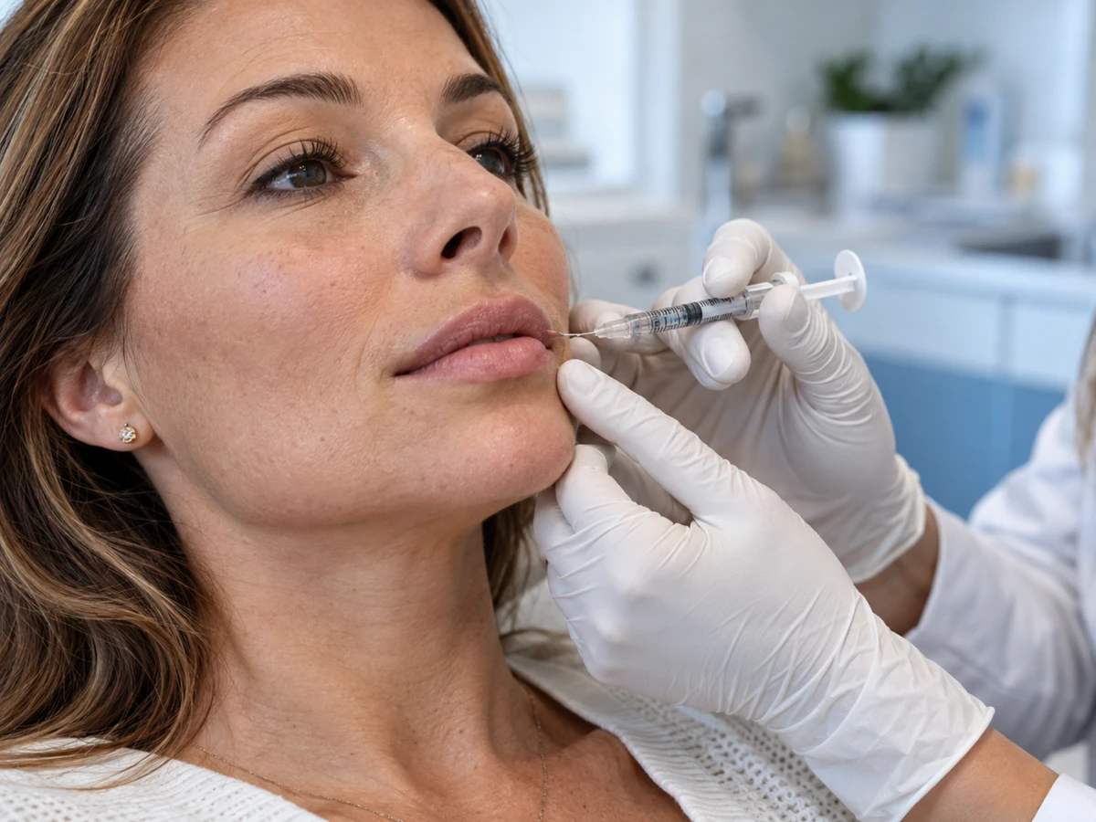 Hyaluronic acid filler procedure
