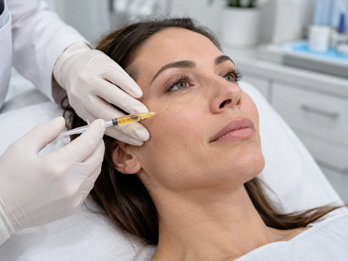 PRF skin rejuvenation procedure
