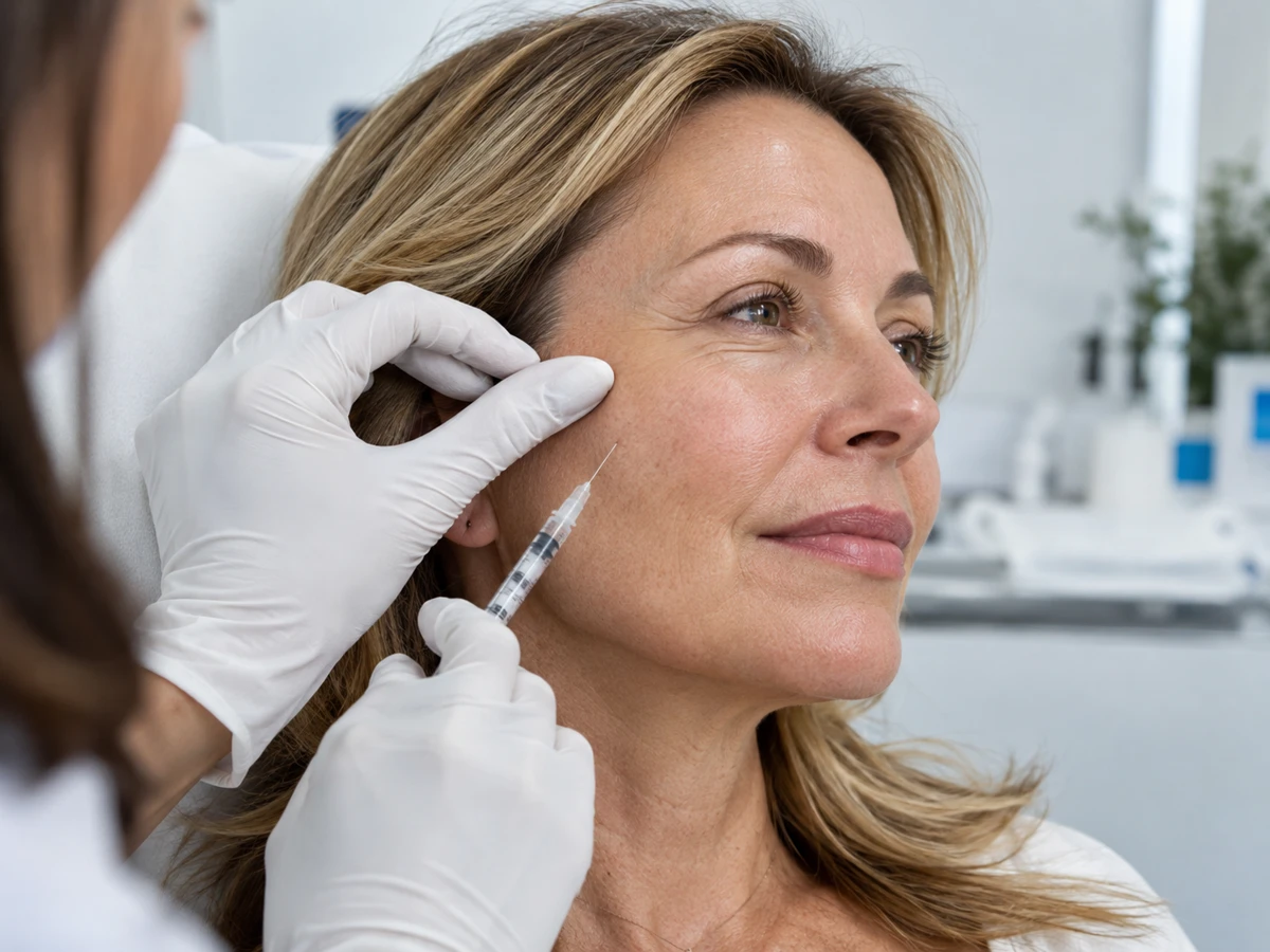 Sculptra collagen stimulation procedure